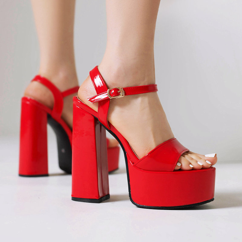 Chunky Sneaker Platform - ORCHALISA Design Sandali da donna Peep