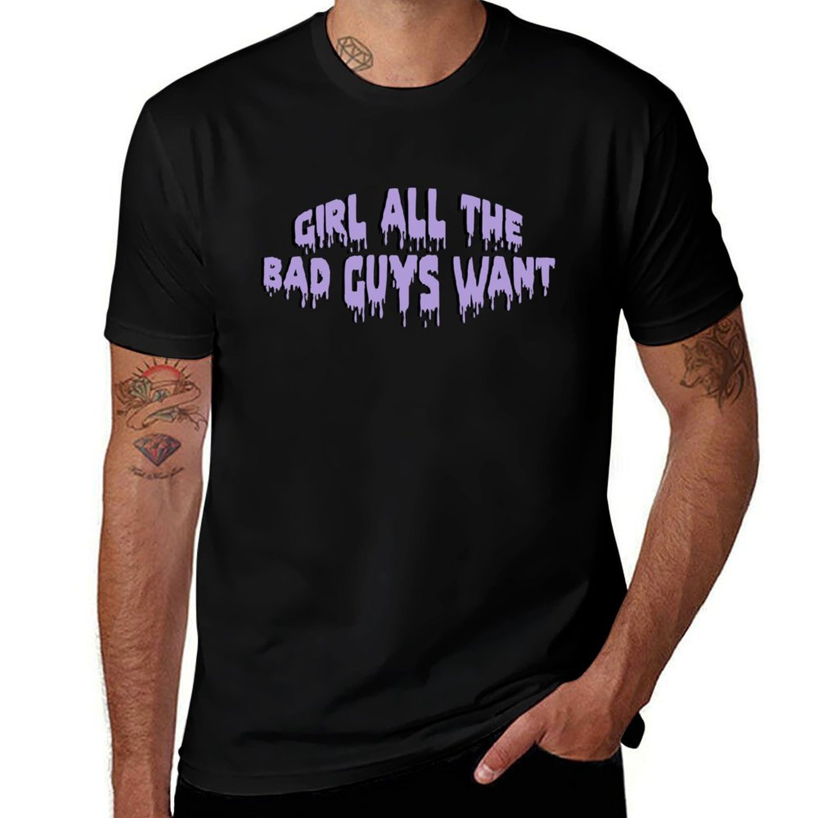 Street Fashion For Short Guys - T-shirt da ragazza con stampa 'All
