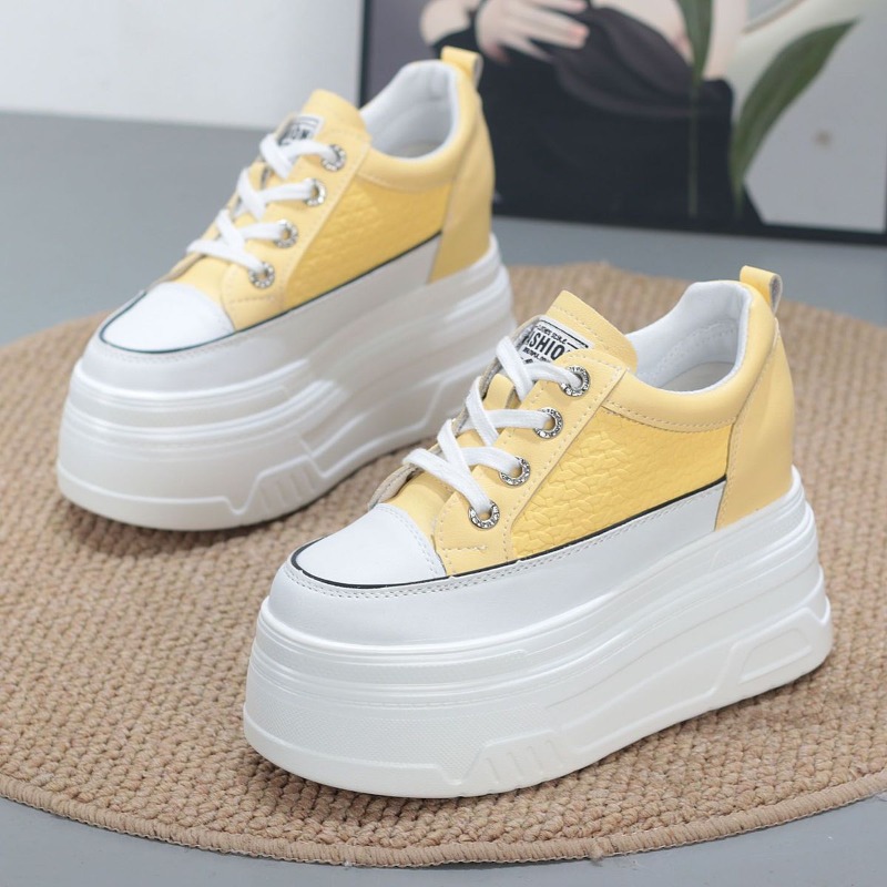 Chunky Sneaker Platform - Nuove Sneakers Vulcanizzate con Zeppa e