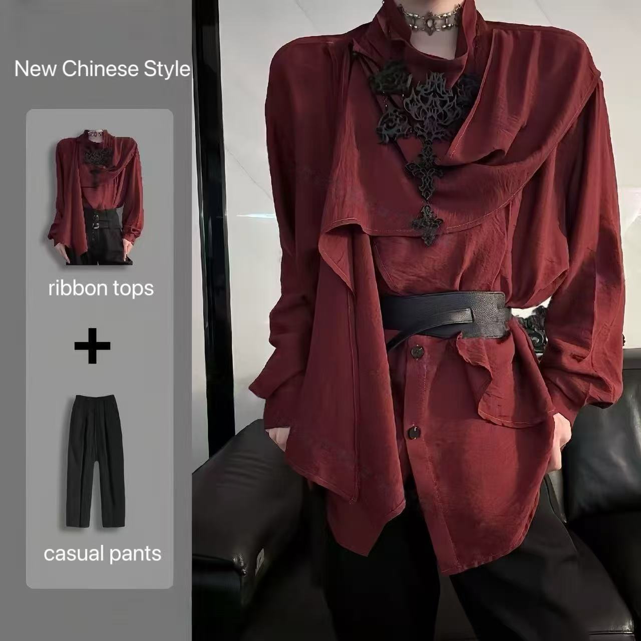 Street Fashion In Chinese - Completo Set 2026 Nuovo Stile Cinese: