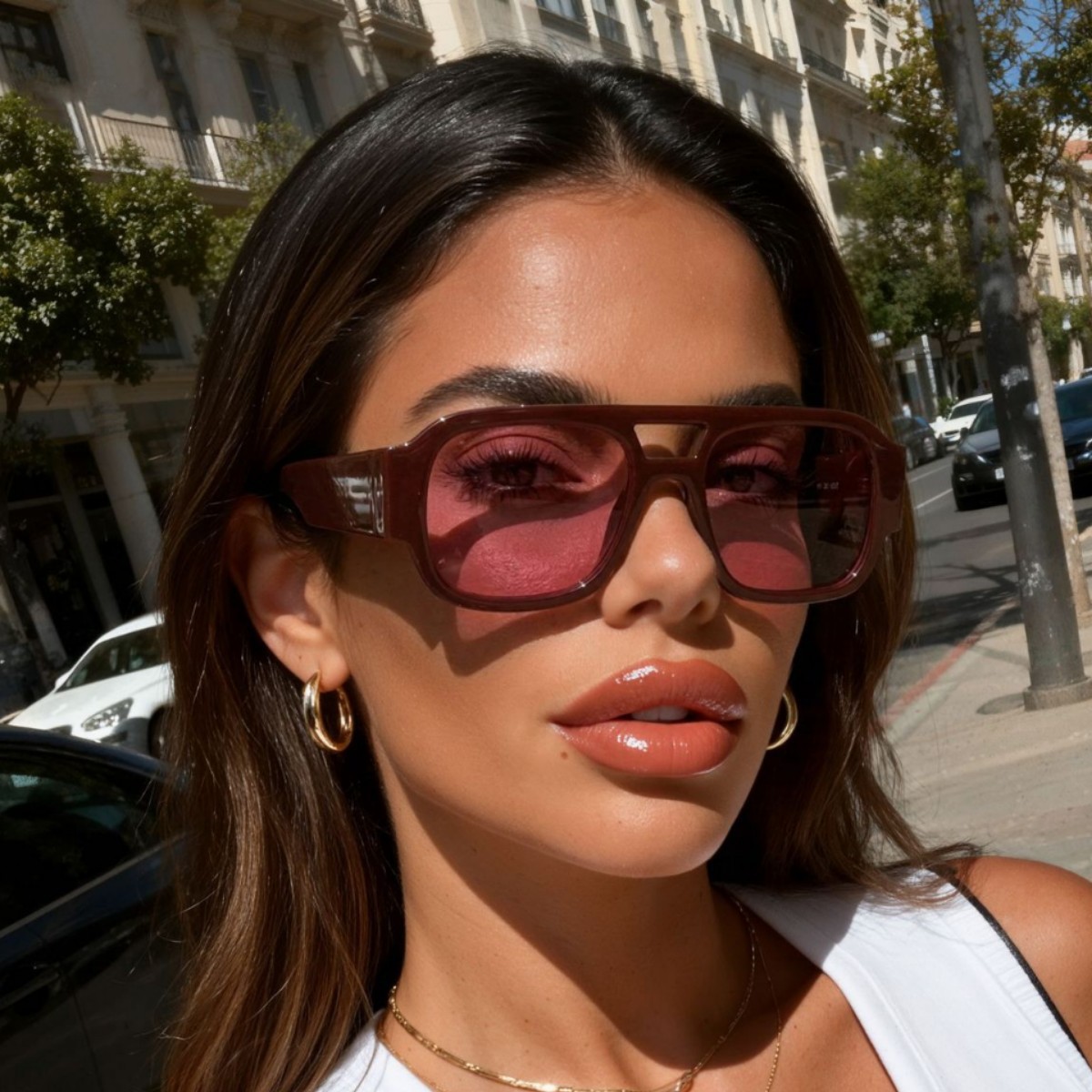 Street Fashion Glasses - Occhiali da Sole Aviator Retrò Y2K