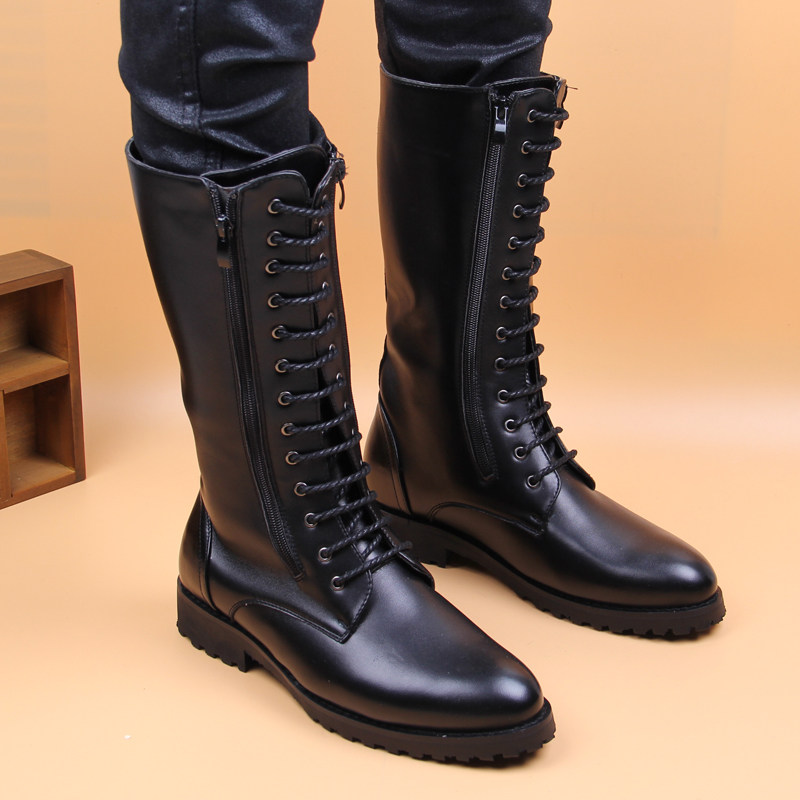 Street Fashion Luxury - Stivali Alti di Lusso da Uomo