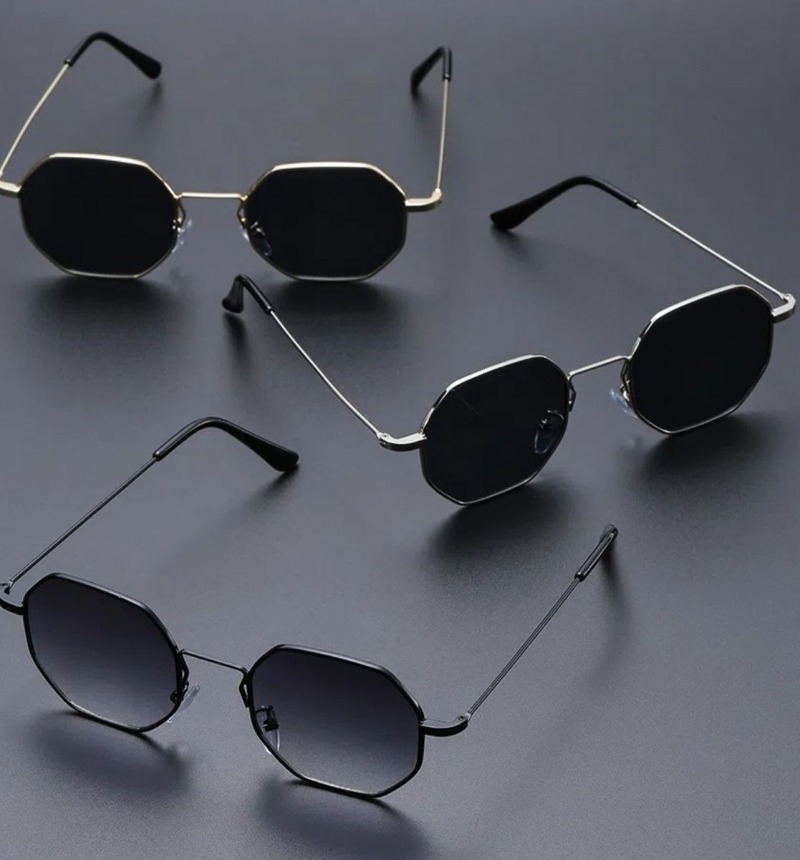 Street Fashion Glasses - Occhiali da sole quadrati piccoli e