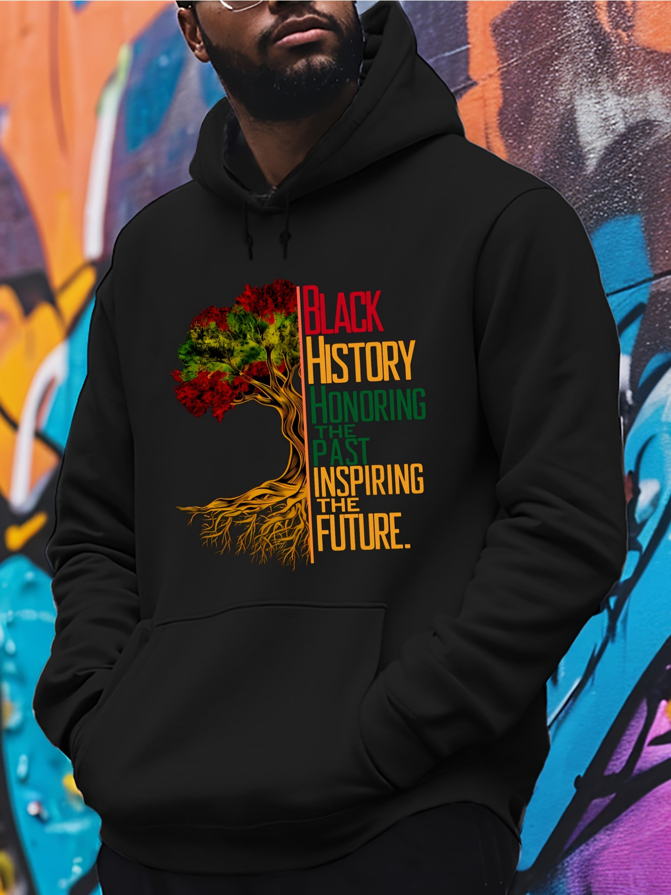 Street Fashion History - Felpa con Cappuccio da Uomo alla
