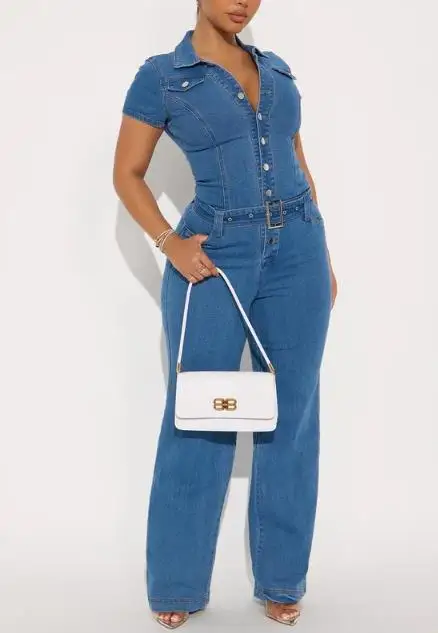 Nuova Tuta in Denim Sexy e all - Italy Fashion Street recensione e prezzo