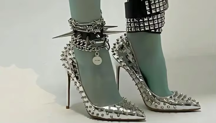 Sandali di Lusso con Punta Aff - Street Fashion Luxury recensione e prezzo