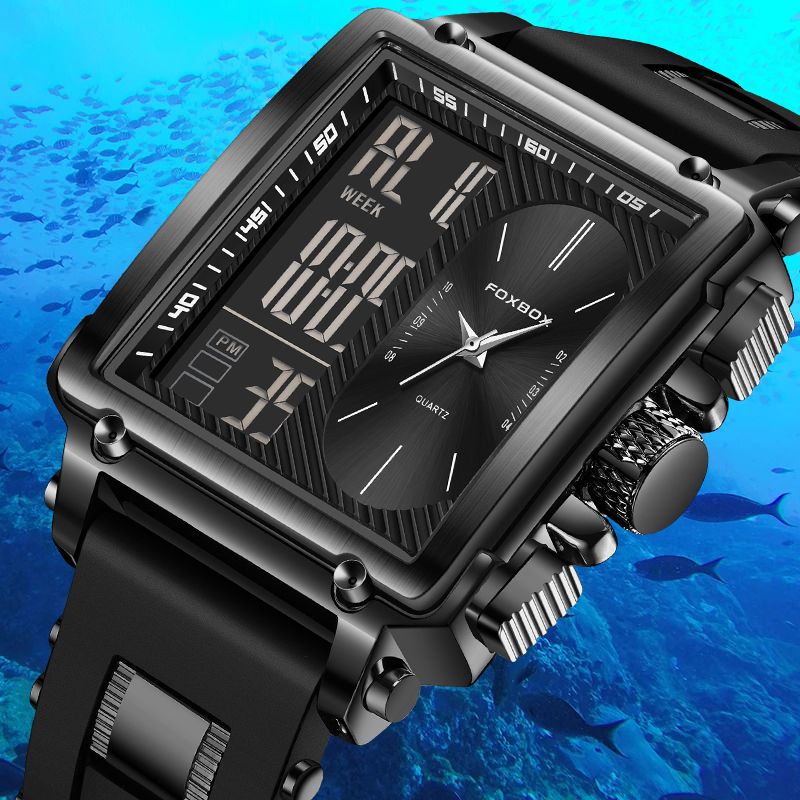 FOXBOX Orologio da uomo elettr - Street Fashion Week recensione e prezzo