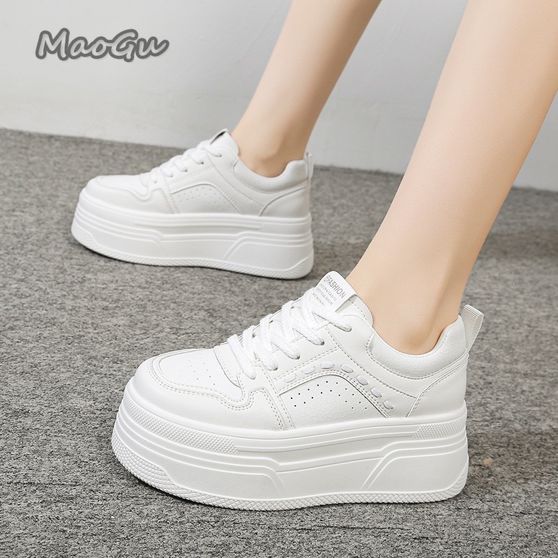 Sneakers Bianche con Plateau R - Chunky Sneaker Platform recensione e prezzo