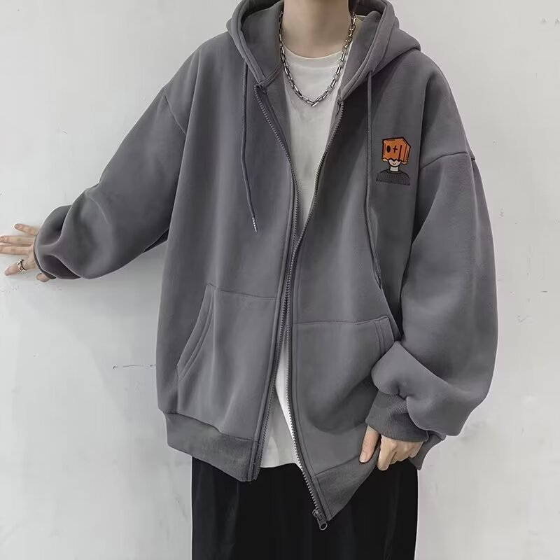 Felpa con cappuccio da uomo Hi - Street Fashion Zip Up Hoodie recensione e prezzo