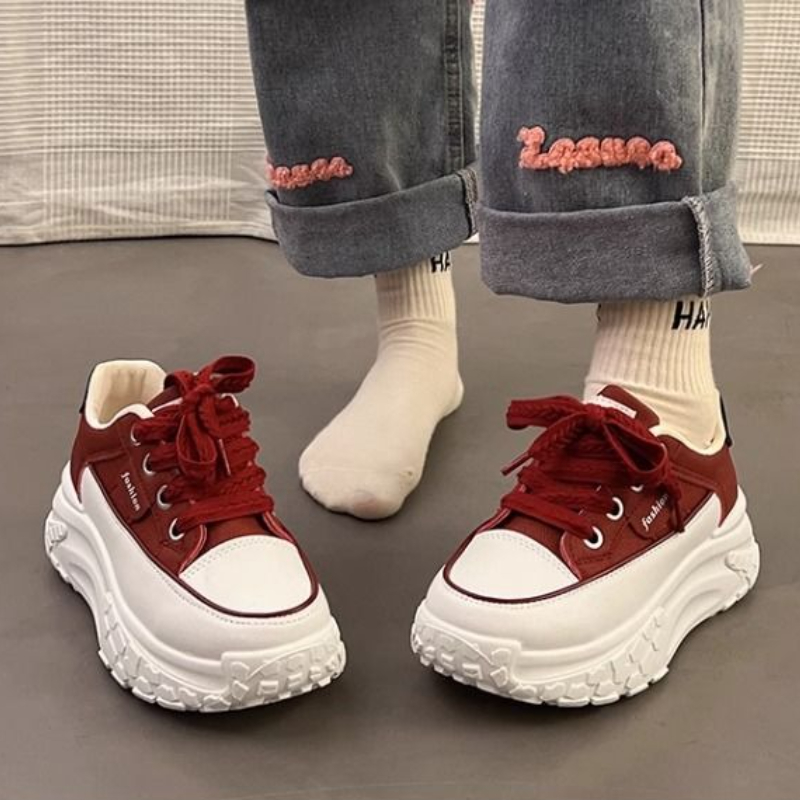 Scarpe da ginnastica bianche r - Chunky Sneaker Platform recensione e prezzo