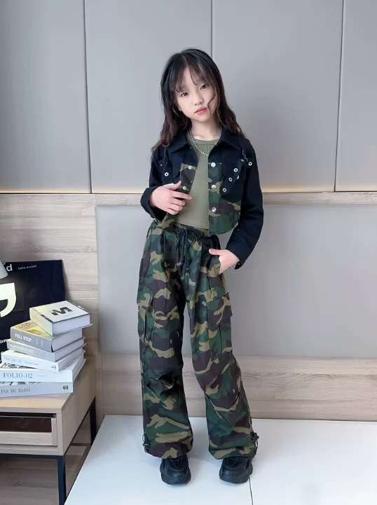 Completo Hip Hop Mimetico per  - Street Fashion Kpop recensione e prezzo