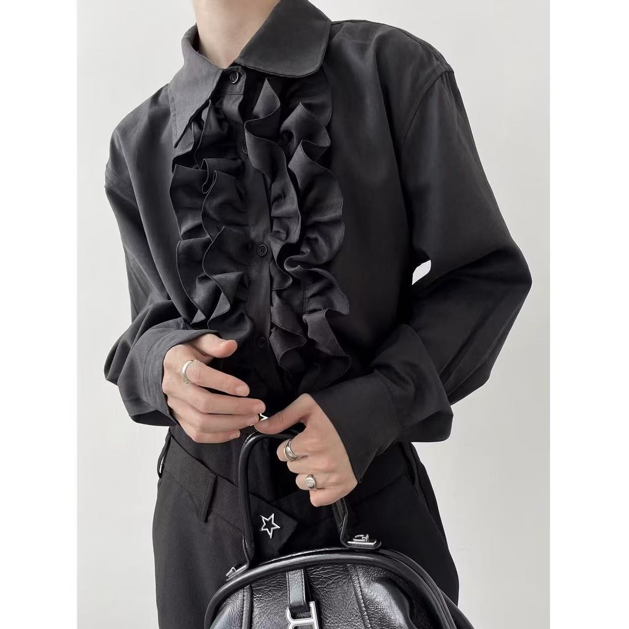 Niche Bisex Lotus Edge Tops Nu - Street Fashion In Chinese recensione e prezzo