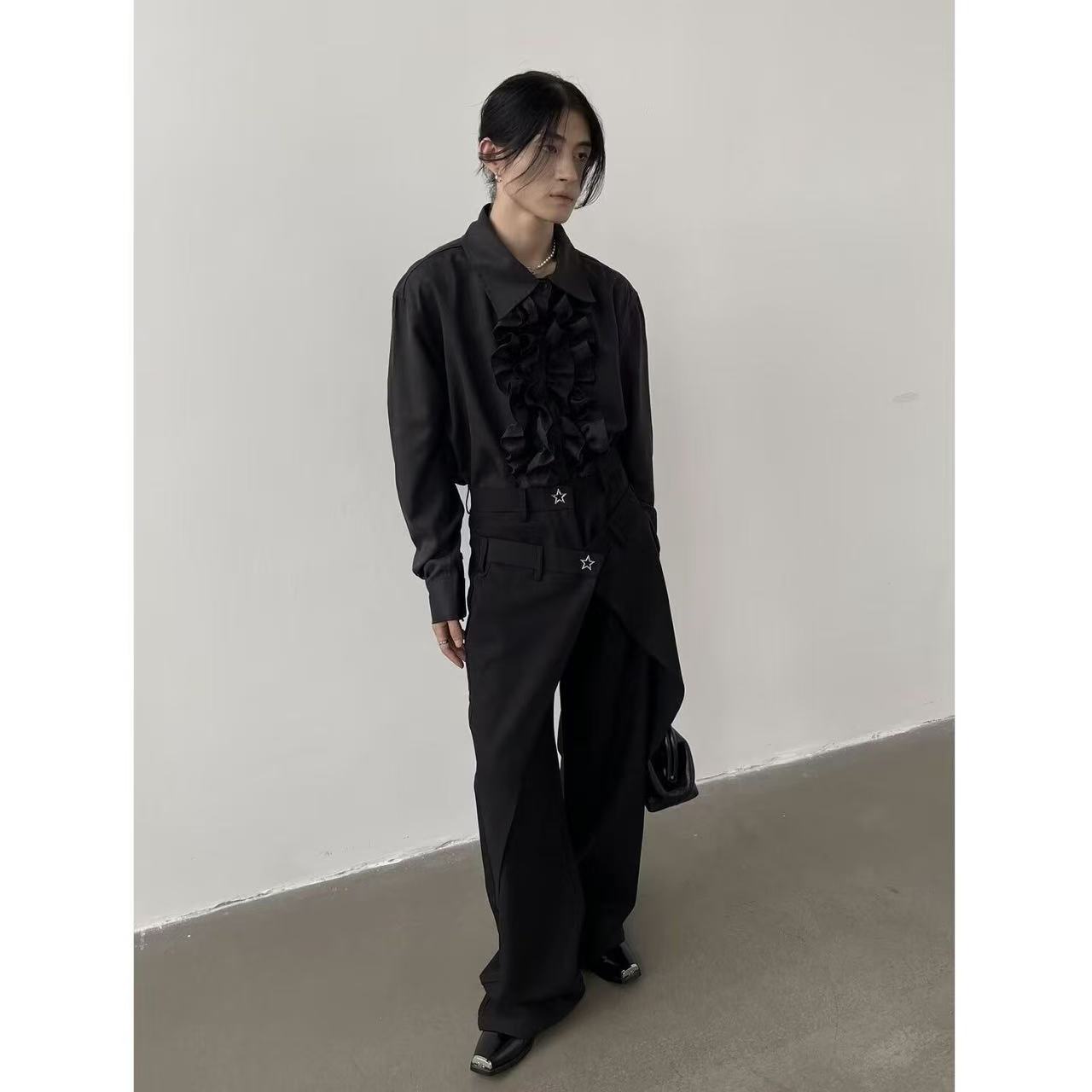 Niche Bisex Lotus Edge Tops Nu - Street Fashion In Chinese recensione e prezzo