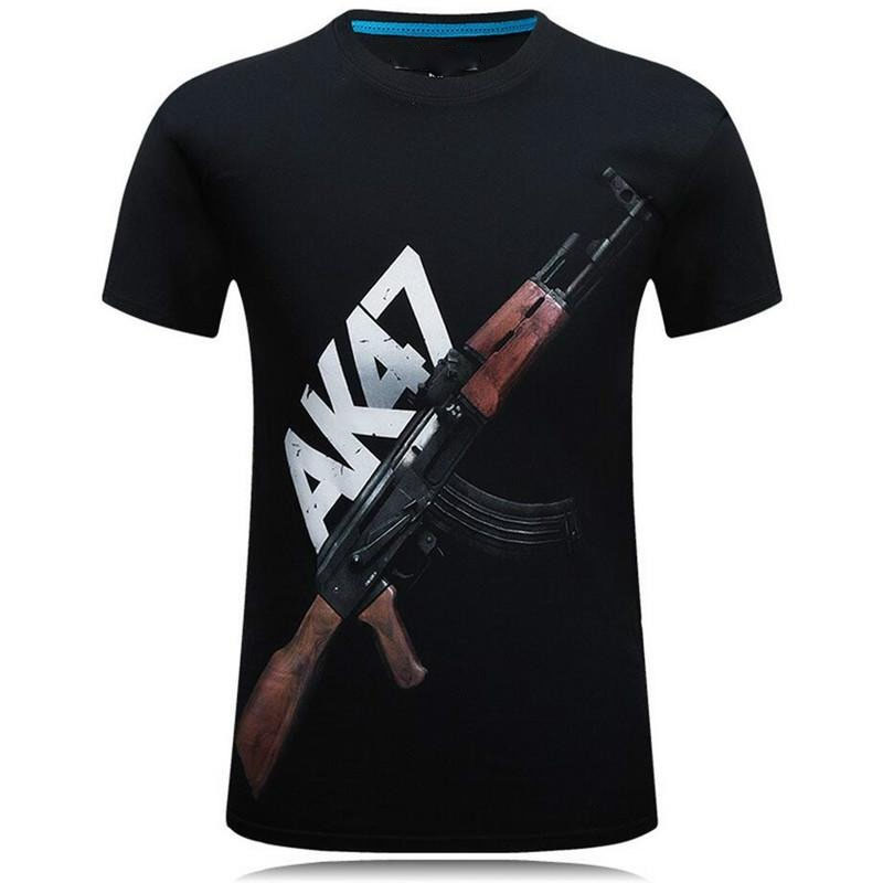 Tough Guy Style 3D Stampa T-sh - Street Fashion For Short Guys recensione e prezzo