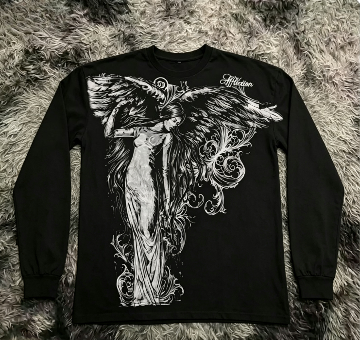 T-shirt a maniche lunghe con m - Street Fashion Clothing recensione e prezzo