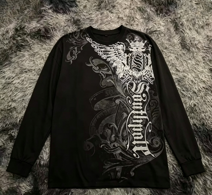 T-shirt a maniche lunghe con m - Street Fashion Clothing recensione e prezzo