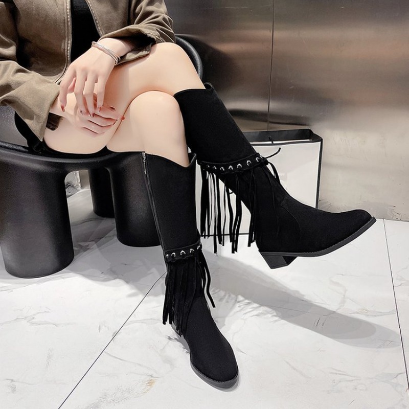 Stivali al ginocchio da donna  - Street Fashion Luxury recensione e prezzo